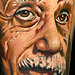 Tattoos - portrait of Albert Einstein - 31042